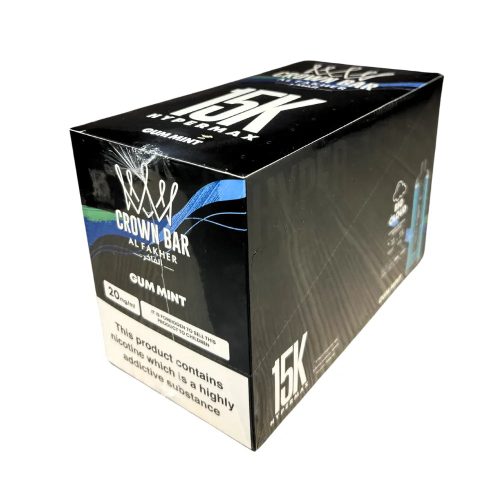 Al Fakher Crown Bar Box of 10 Gum Mint