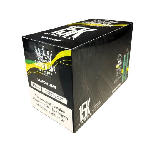 Al Fakher Crown Bar Box of 10 Lemon Lime