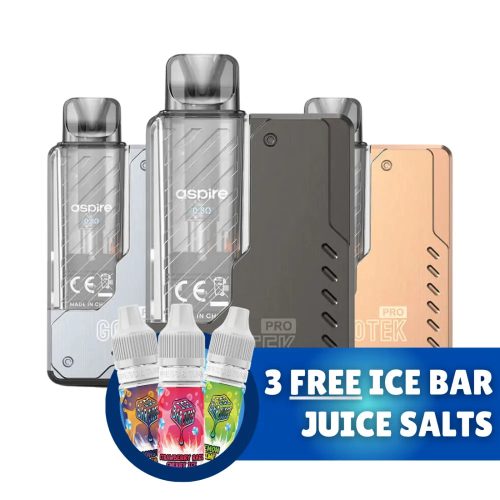 Aspire Gotek Pro with free juice