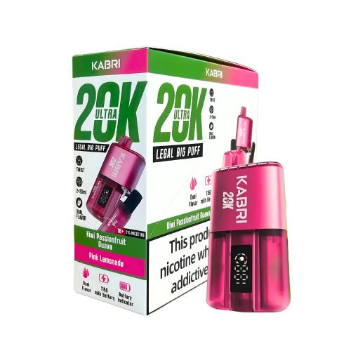 Kabri20k KiwiPassionfruitGuava PinkLemonade