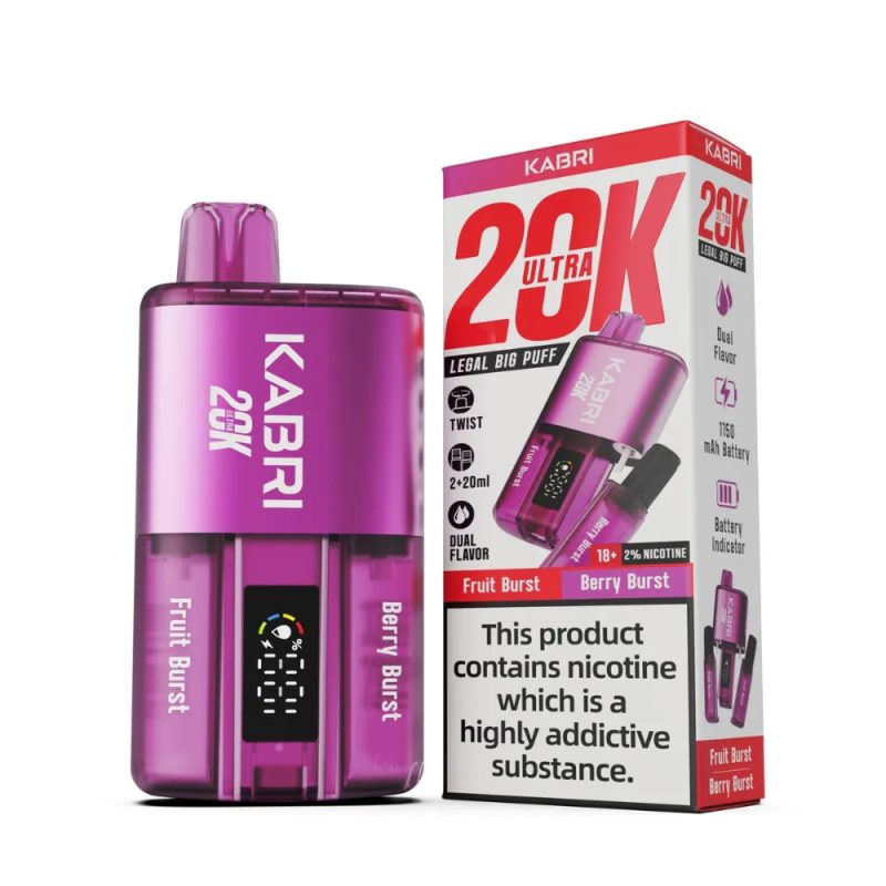 Kabri 20k Ultra Fruit Burst Berry Burst