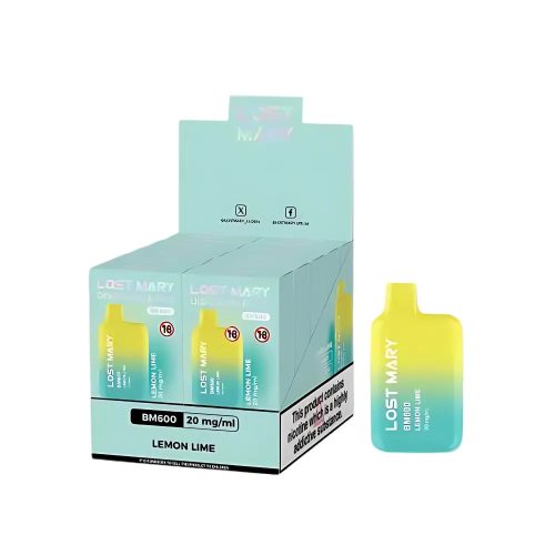 Lost Mary bm600 lemon lime box of 10