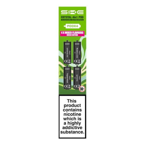 SKE CRYSTAL 4IN1 2400 PODS GREEN EDITION